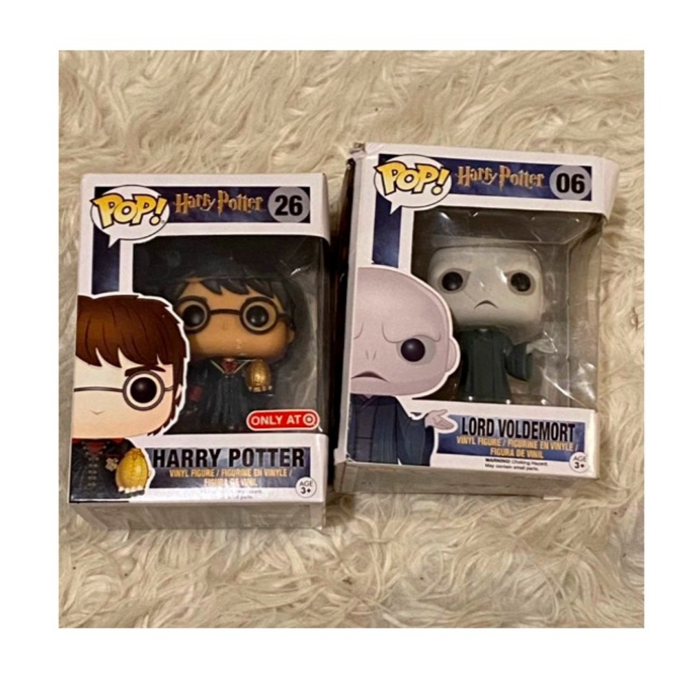 Funko Pop Lot‎ Harry Potter 26 & Lord Voldemort 06 Target Exclusive